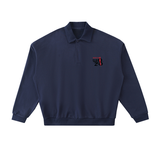Heavyweight Fleece Polo Sweatshirt