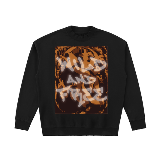 Drop Shoulder Crewneck Sweatshirt
